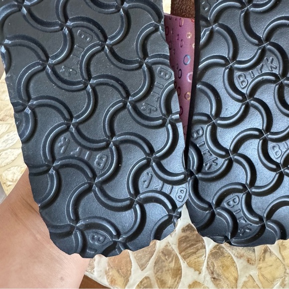 New Birkenstock Papillio Pink Leather Sandals size 36 - Picture 6 of 7